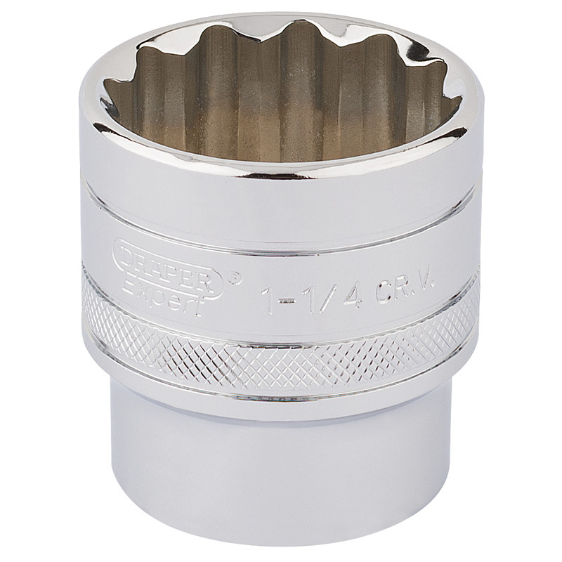 Vasos 1/2'' DRAPER 12 puntos 1,1/4''