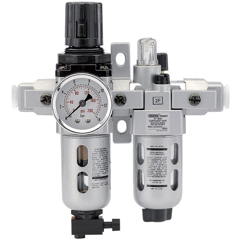 Filtro regulador lubricador DRAPER - 1/4''