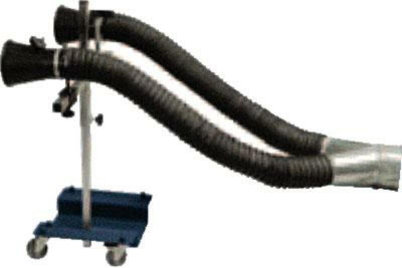 Doble boquerel de goma con soporte FILCAR Ø100mm