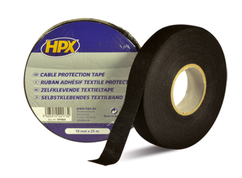 Cinta adhesiva algodón HPX negro