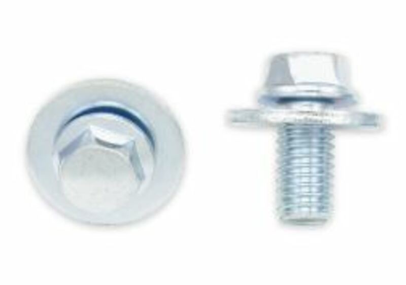 Pack de 10 Tornillos Bolt cabeza hexagonal M6X12 M6X1X12 - Cabeza 8MM