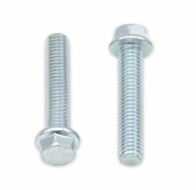Pack 10 tornillos con cabeza hexagonal de brida BOLT 8mm M6 x 1,00 x 30mm
