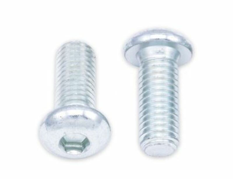 Pack 10 tornillos cabeza redonda gruesa BOLT M8 x 1,25 x 20mm