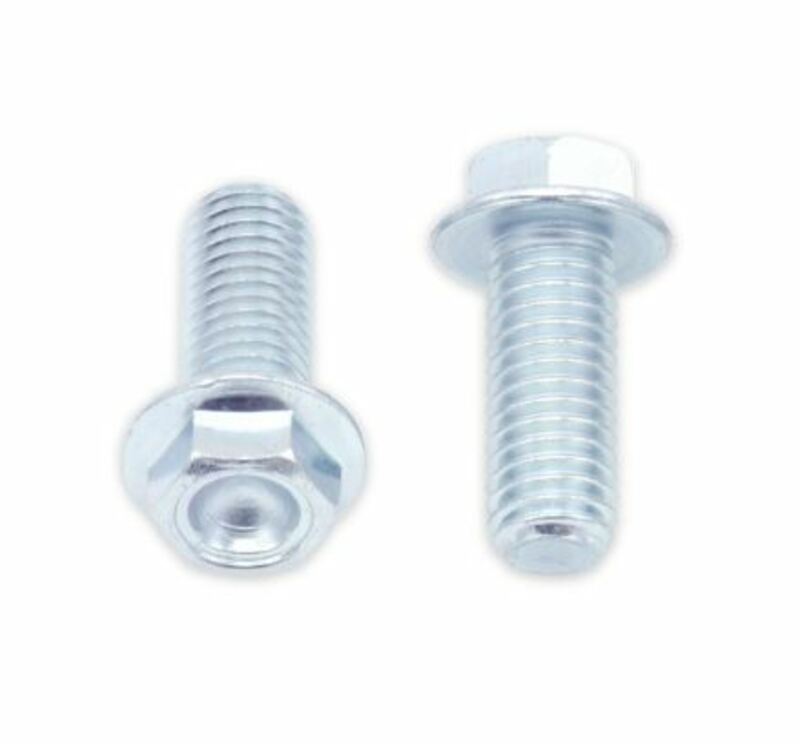 Pack 10 tornillos con cabeza hexagonal de brida BOLT 10mm M8 x 1,25 x 20mm