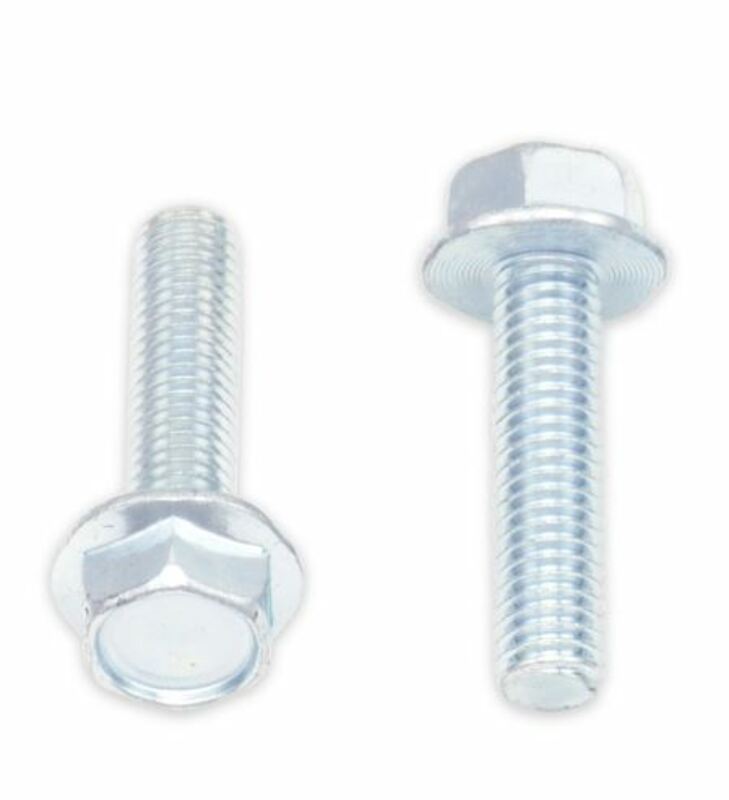 Pack 10 tornillos con cabeza hexagonal de brida BOLT 10mm M6 x 1,00 x 25mm