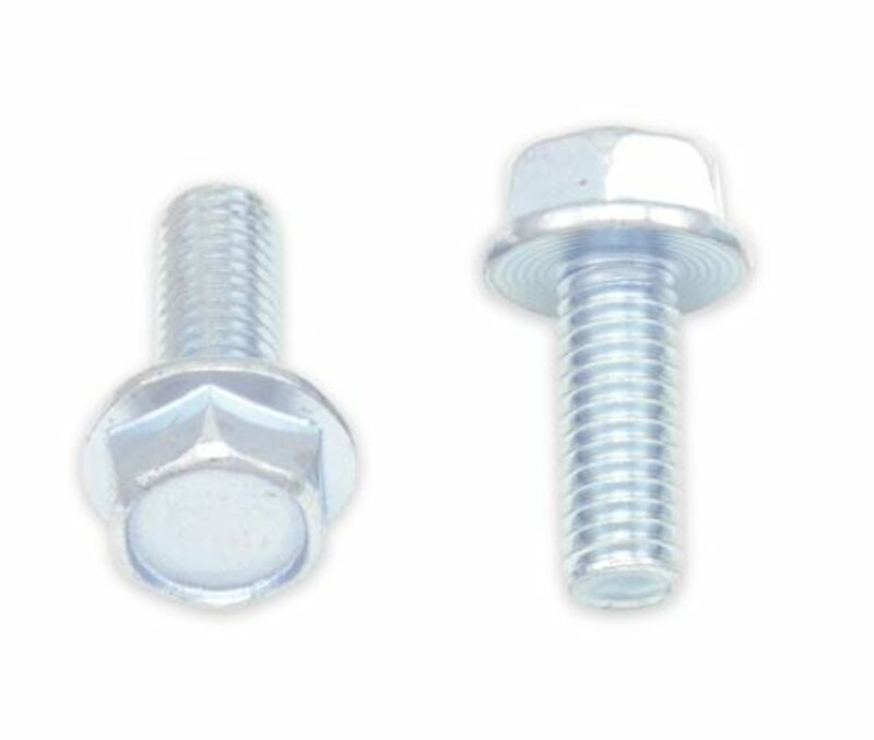 Pack 10 tornillos con cabeza hexagonal de brida BOLT 10mm M6 x 1,00 x 16mm