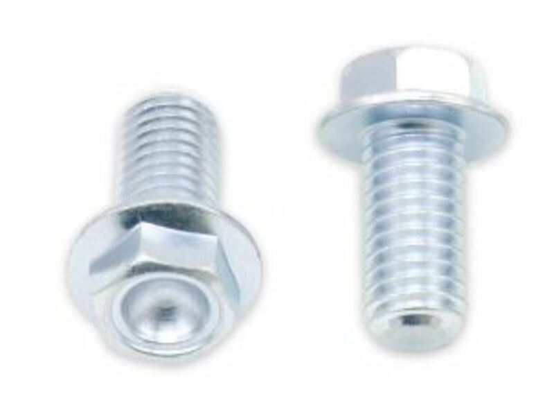 Pack 10 tornillos con cabeza hexagonal de brida BOLT 10mm M8 x 1,25 x 16mm