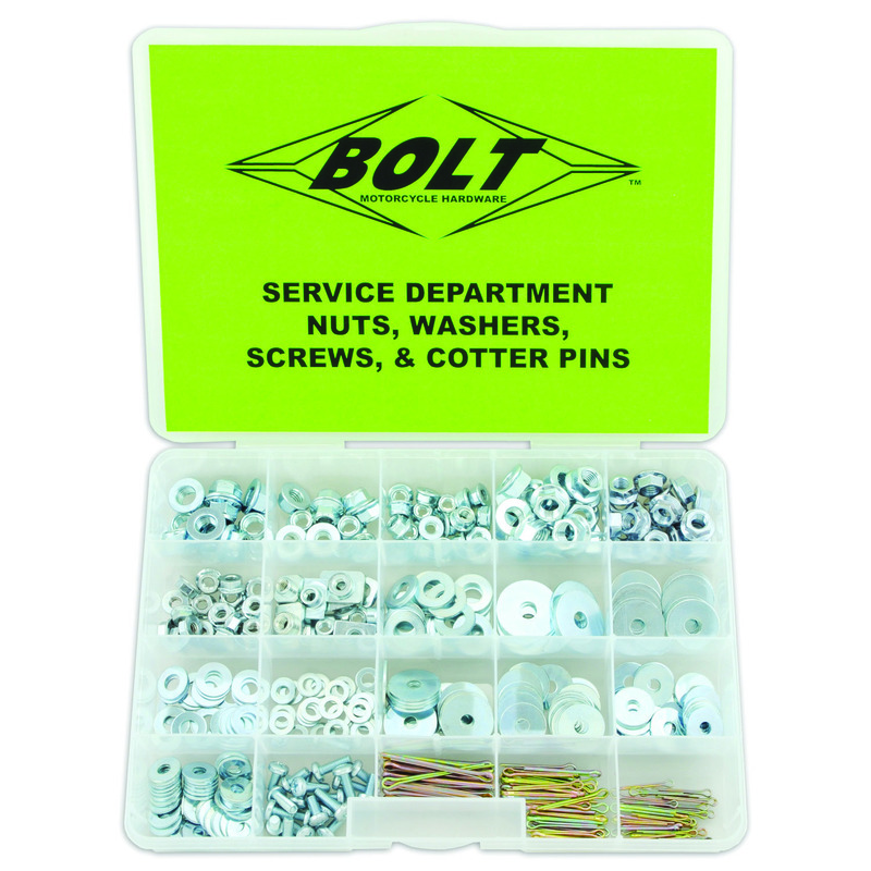 Maleta tuercas, arandelas, tornillos, pernos BOLT 422 pcs