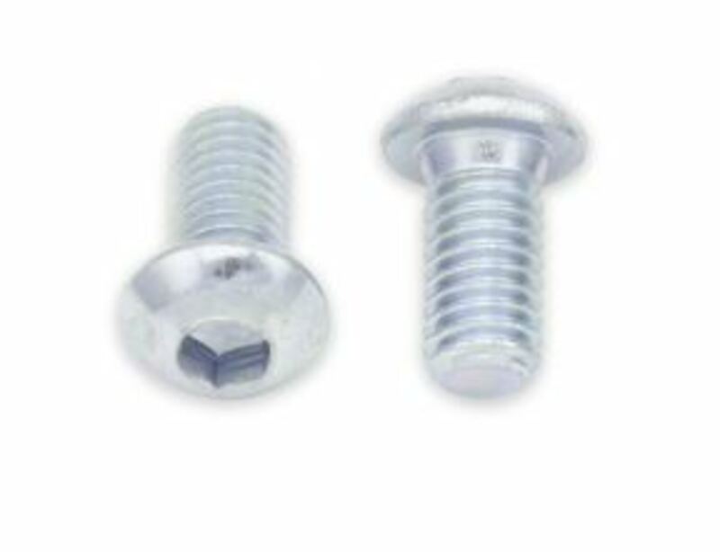 Pack 10 tornillos cabeza redonda gruesa BOLT M6 x 1 x 12mm