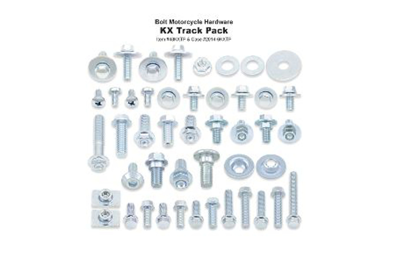 Kit de tornillería BOLT Track Pack Kawasaki KX & KXF