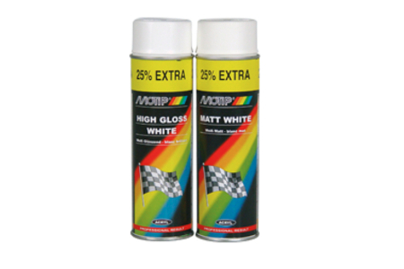Pintura MOTIP blanco brillante 500ML