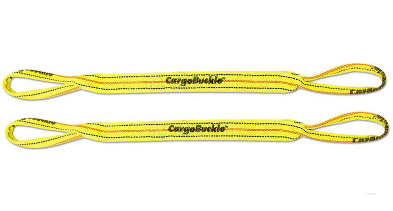 Correas de remolque CARGO BUCKLE con sistema de almacenaje