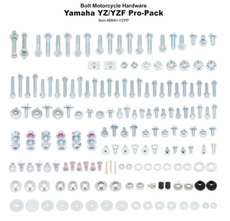 Kit de tornillería BOLT Pro Pack Yamaha YZ250F-YZ450F 14-18