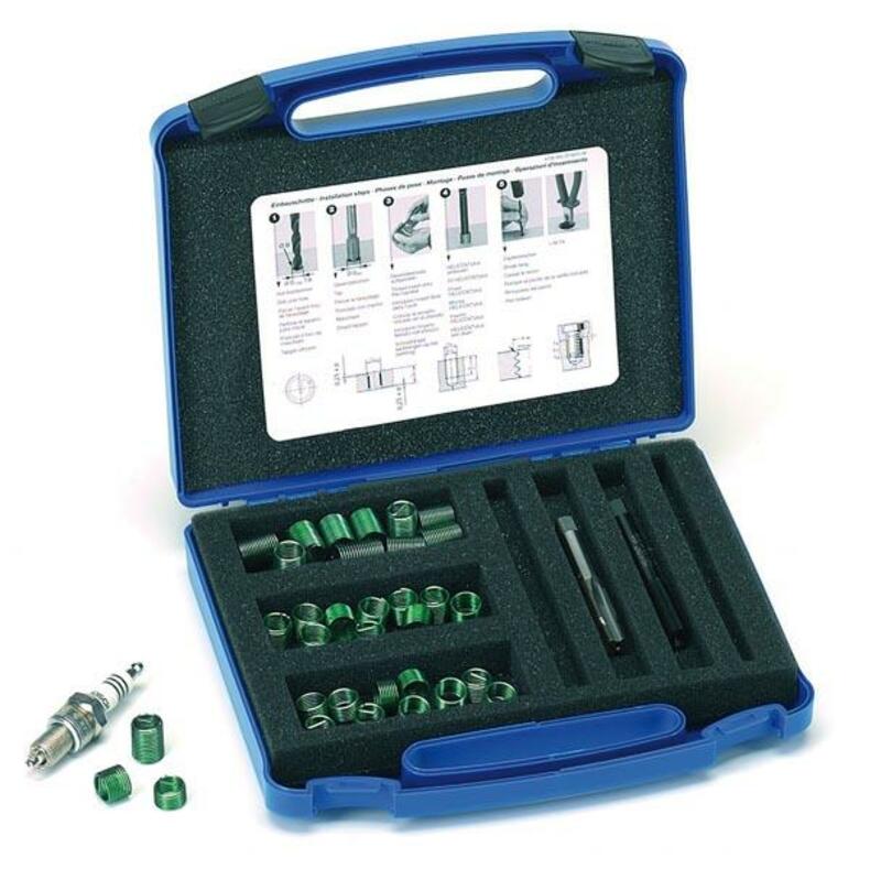 Kit de reparación de roscas HELICOIL Helicoil Plus bujías