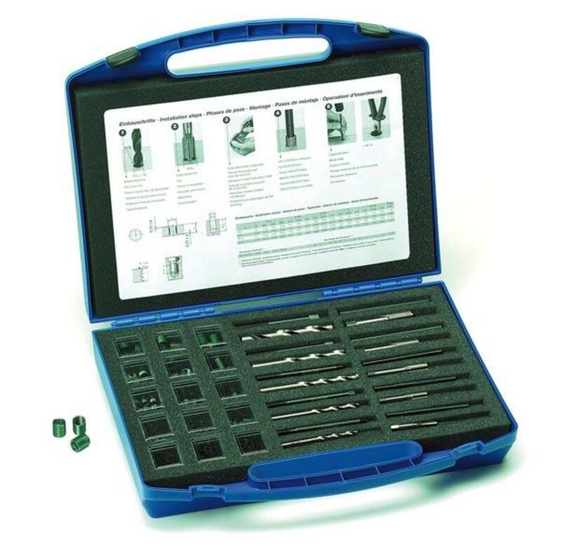 Kit de reparación de roscas HELICOIL Helicoil Plus 230 uds