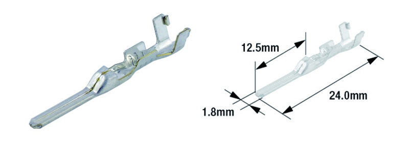 Terminales de cable macho TOURMAX tipo 070 (FRY)