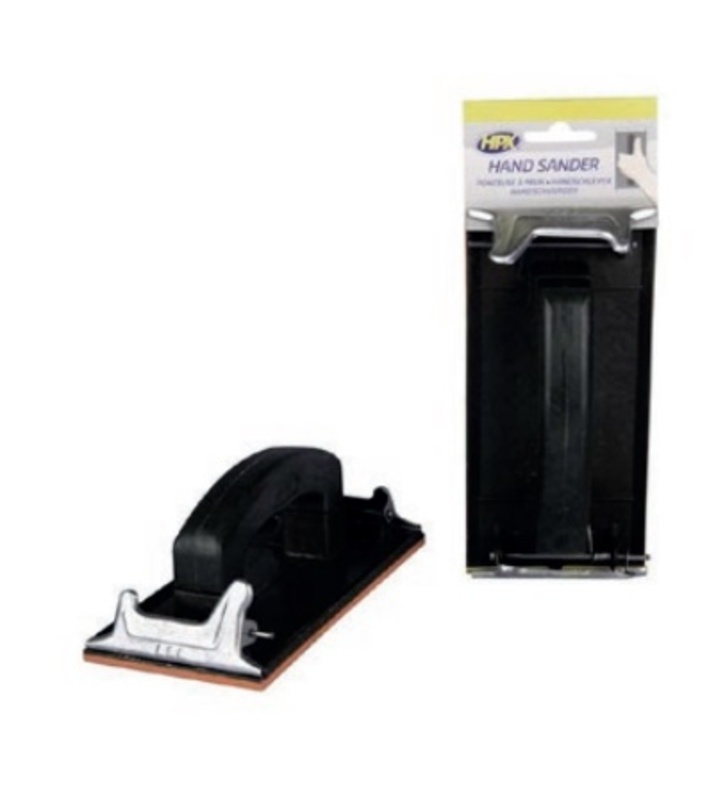 Esponja lijadora de goma HPX negro