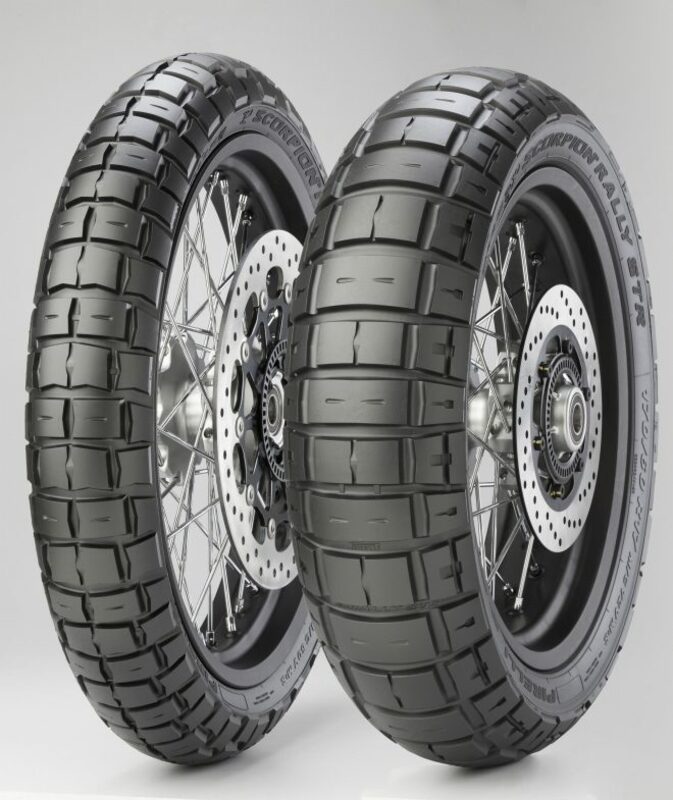 Neumático PIRELLI SCORPION RALLY STR (F) 120/70 R 17 M/C 58V TL M+S