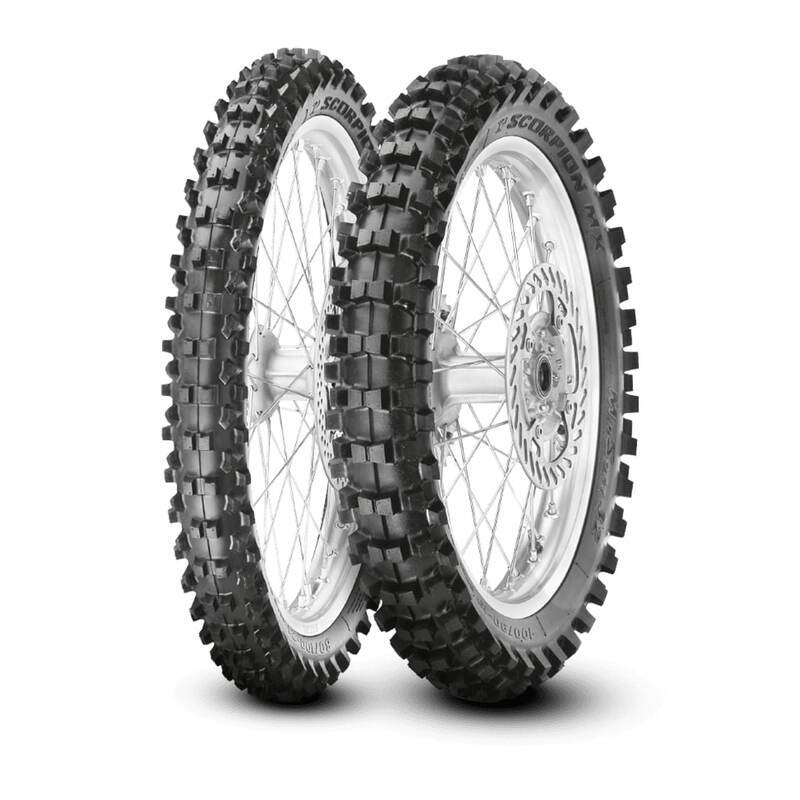 Neumático PIRELLI SCORPION MX32 MID HARD 100/90-19 57M NHS TT