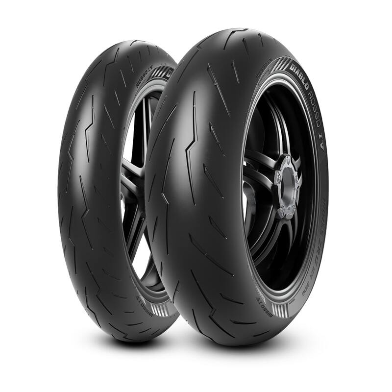 Neumático PIRELLI DIABLO ROSSO IV 150/60 ZR 17 M/C 66W TL