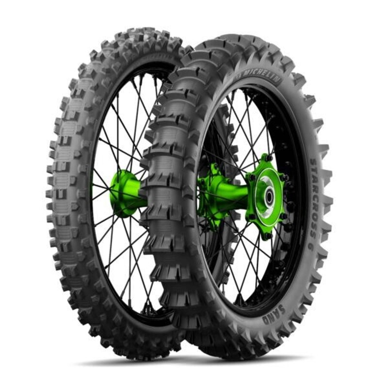 Neumático MICHELIN STARCROSS 6 SAND 110/90-19 M/C NHS 62M TT