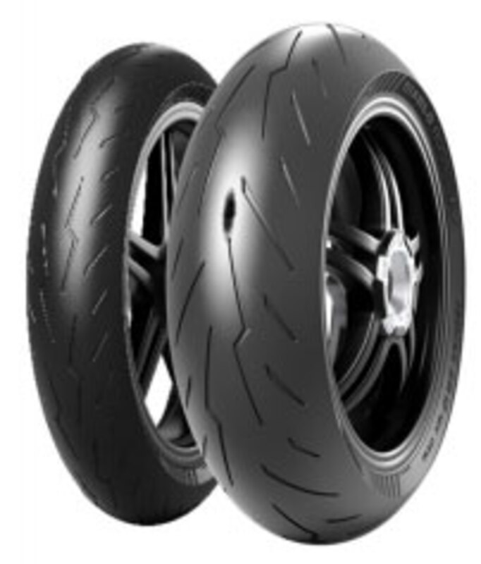 Neumático PIRELLI DIABLO ROSSO IV CORSA (F) 110/70 ZR 17 M/C 54W TL