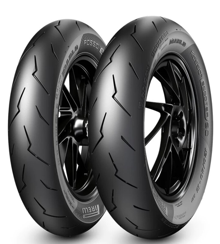 Neumático PIRELLI DIABLO ROSSO SCOOTER SC Racing 120/80-12 M/C 55P TL