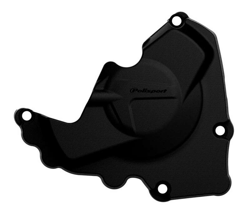 Protector tapa de encendido Polisport Honda negro 8461000001