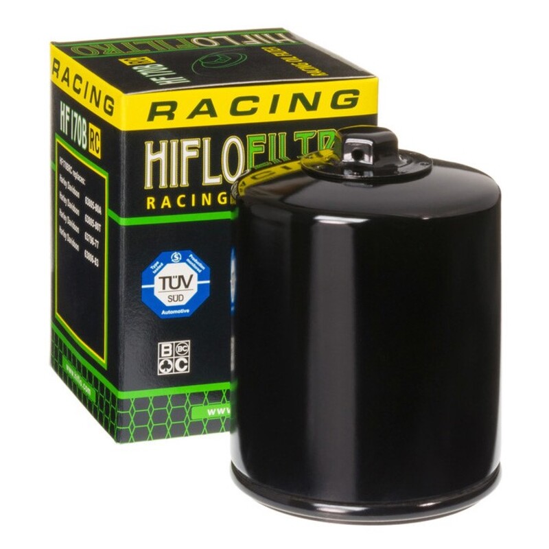 Filtro de aceite HIFLOFILTRO Performance chrome - HF170CRC