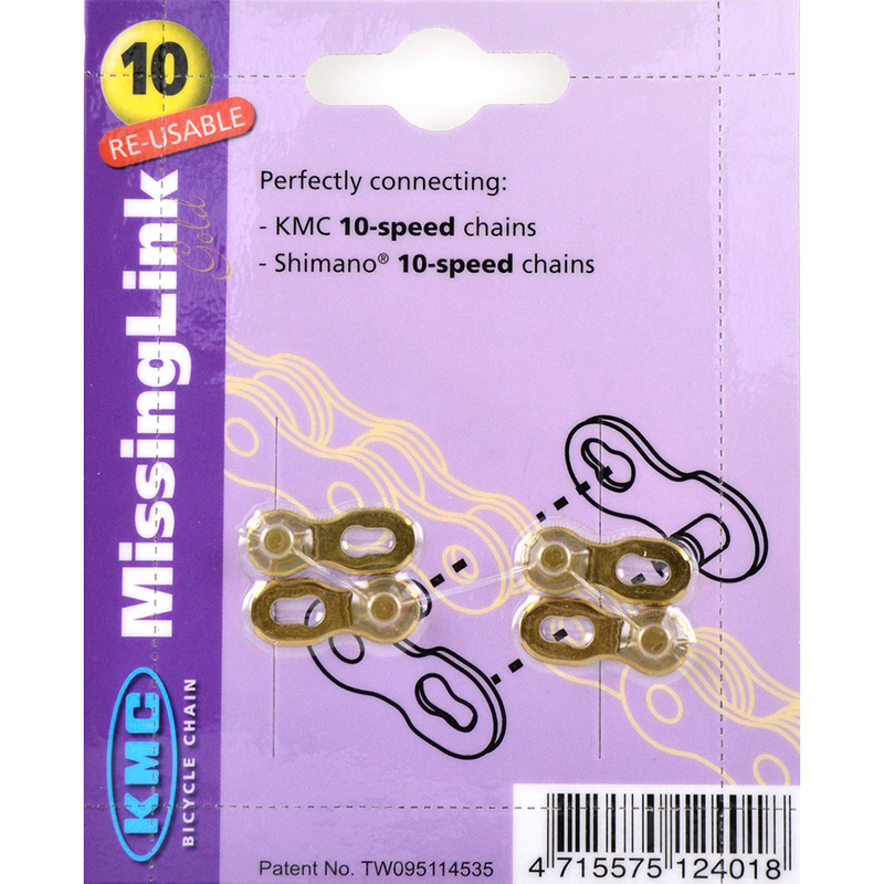 Enganche Cadena KMC 10V (5,88 mm) Sram/Shimano (Blister 2 uds)
