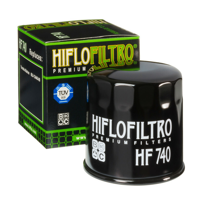Filtro de aceite HIFLOFILTRO - HF740 - Yamaha Marine