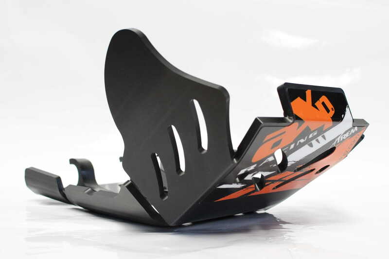 Cubrecárter Xtrem AXP KTM adhesivo naranja AX1426
