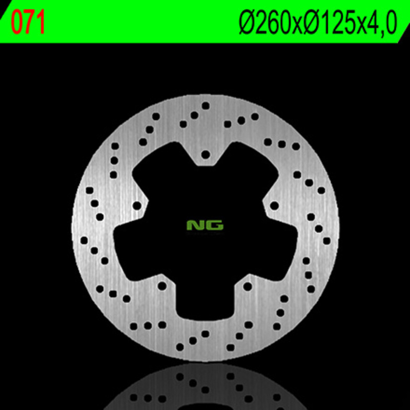 Disco de freno NG BRAKES redondo fijo