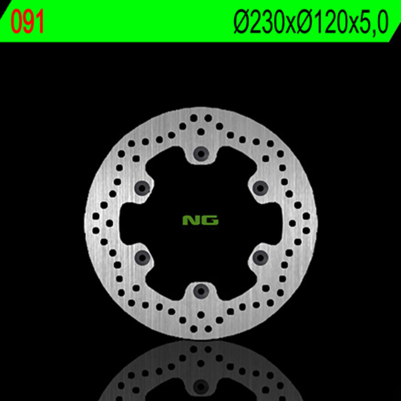 Disco de freno NG BRAKES redondo fijo