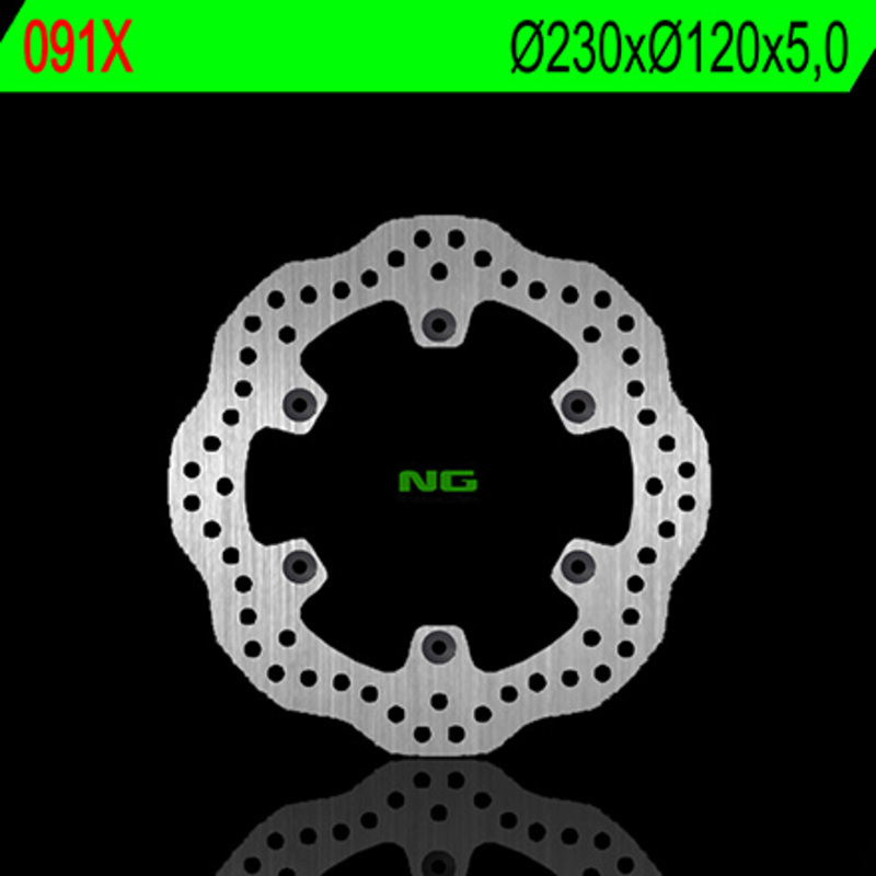 Disco de freno NG BRAKES ondulado fijo