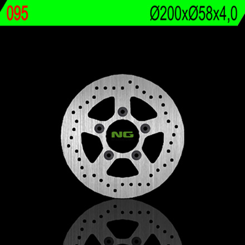Disco de freno NG BRAKES redondo fijo
