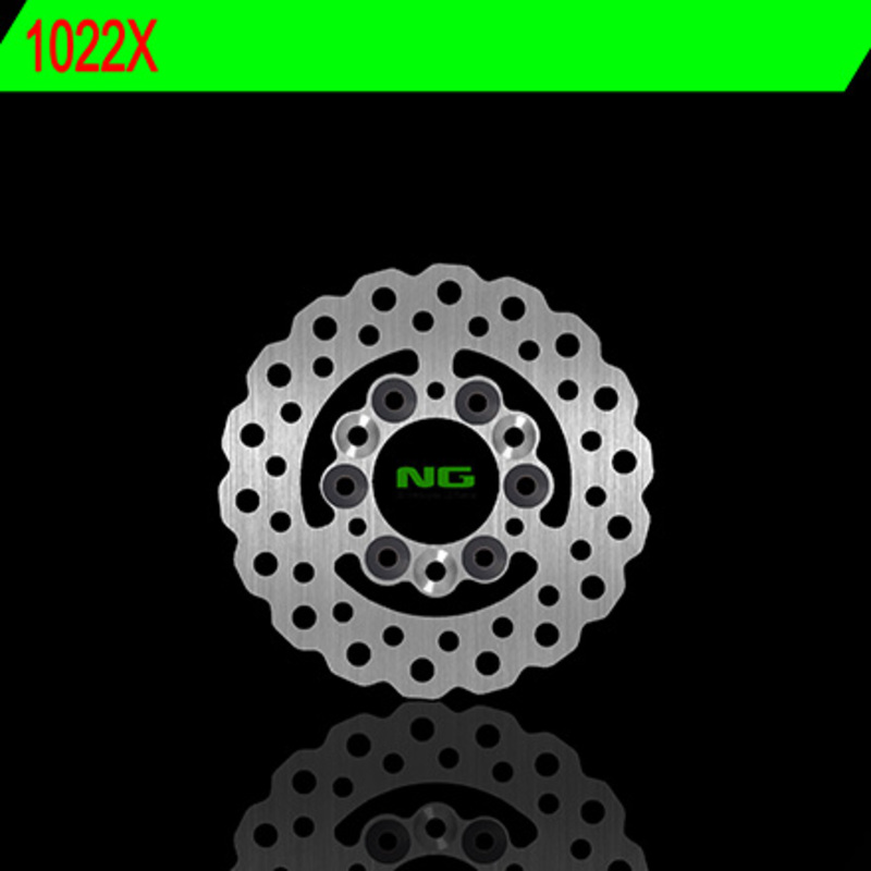 Disco de freno NG BRAKES ondulado fijo