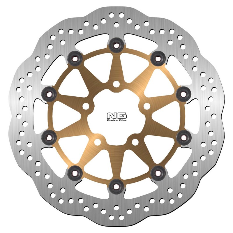 Disco de freno NG BRAKES ondulado flotante