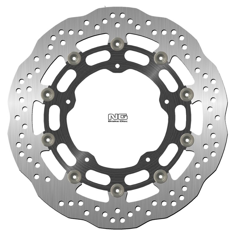 Disco de freno NG BRAKES ondulado flotante