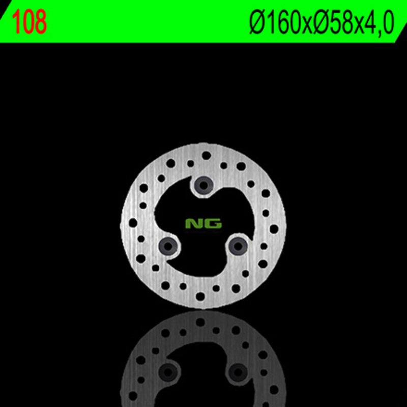 Disco de freno NG BRAKES redondo fijo