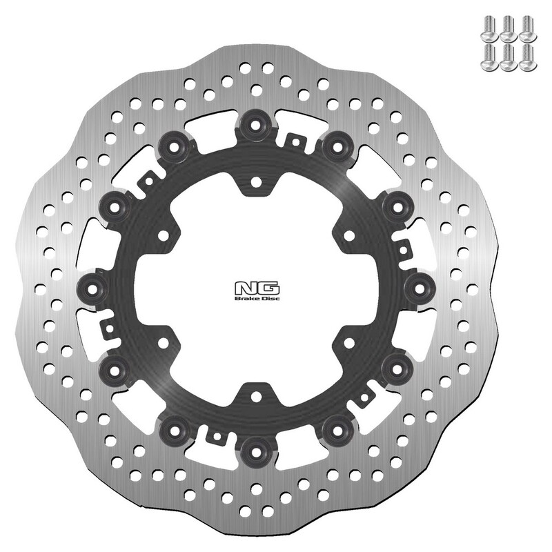 Disco de freno NG BRAKES ondulado flotante
