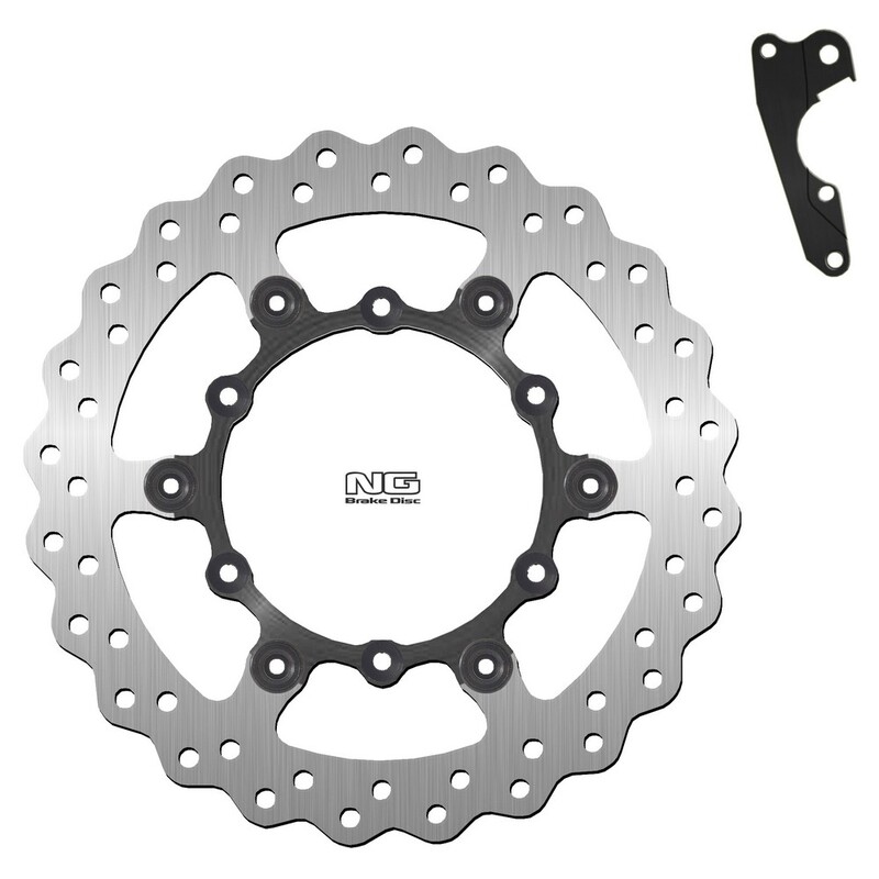 Kit disco de freno sobredimensionado NG BRAKES ondulado flotante