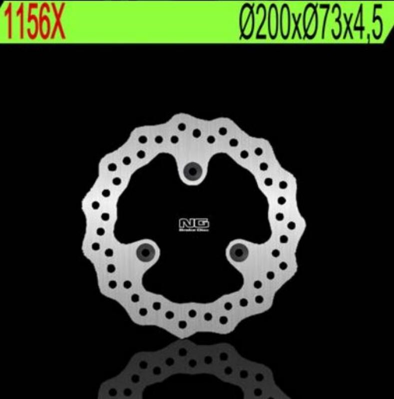 Disco de freno NG BRAKES ondulado fijo