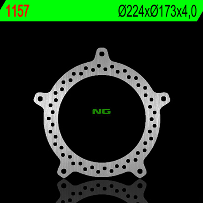 Disco de freno NG BRAKES redondo fijo