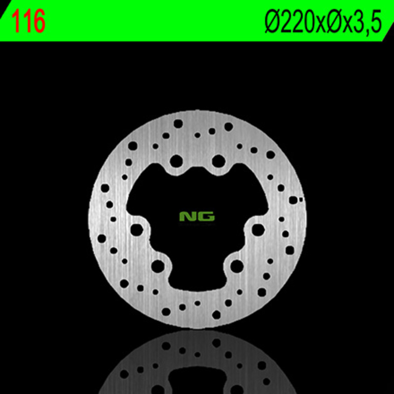 Disco de freno NG BRAKES redondo fijo
