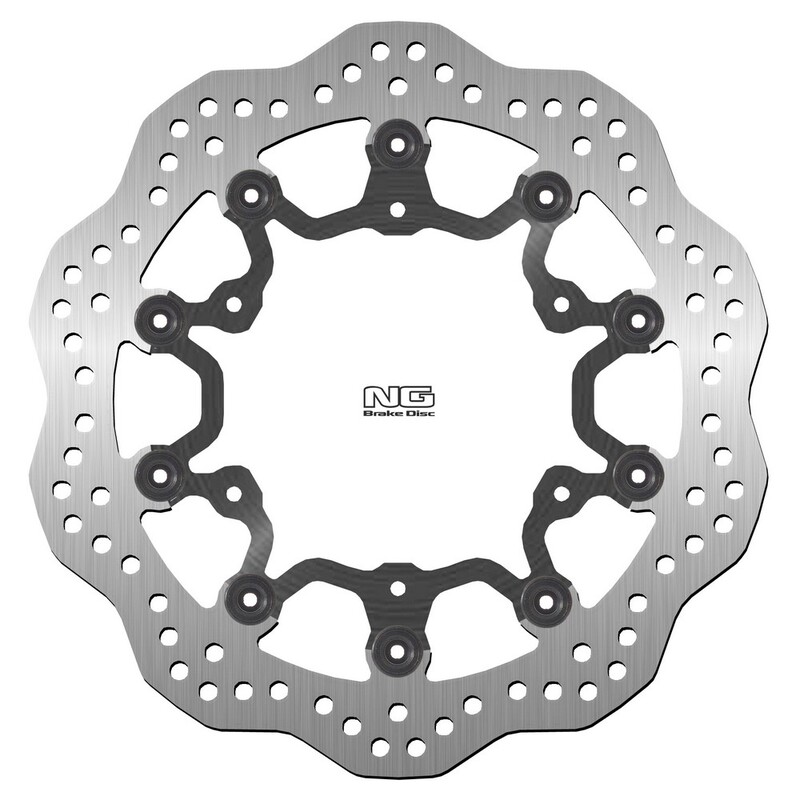 Disco de freno NG BRAKES ondulado flotante