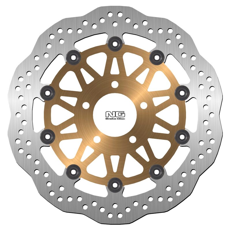 Disco de freno NG BRAKES ondulado flotante