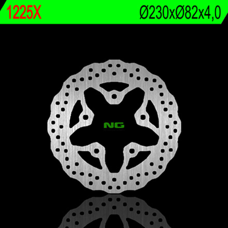 Disco de freno NG BRAKES ondulado fijo