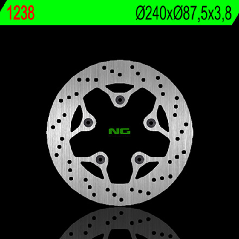 Disco de freno NG BRAKES redondo fijo