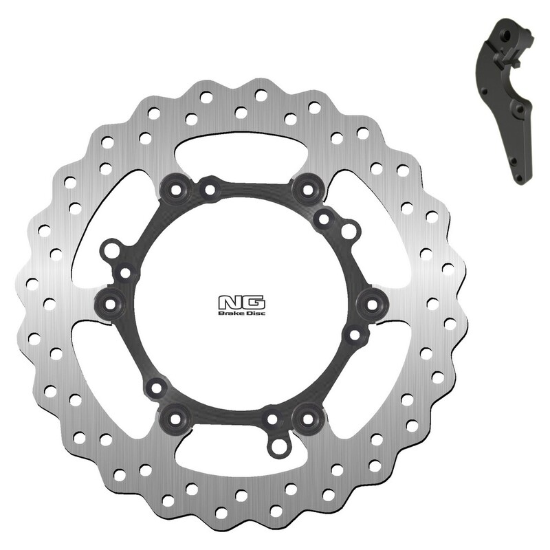 Kit disco de freno sobredimensionado NG BRAKES ondulado flotante